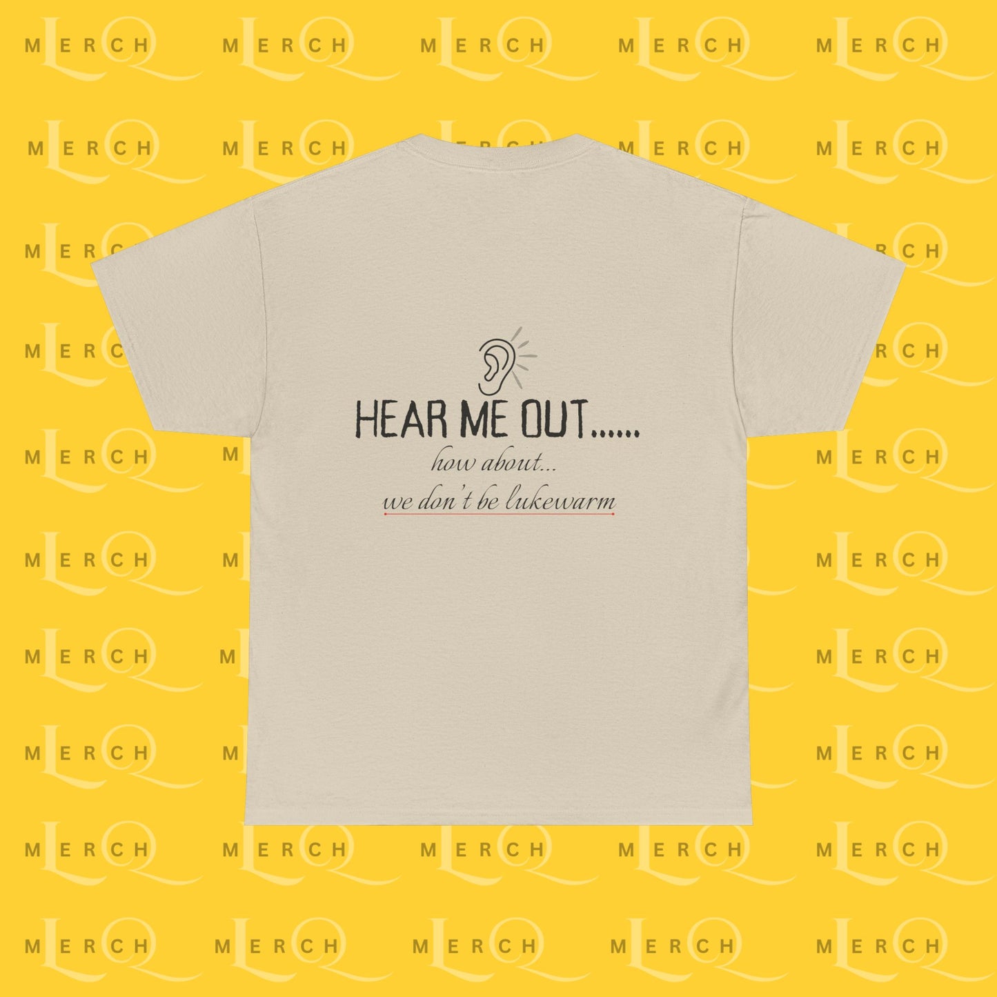 Hear Me Out - Unisex Heavy Cotton T-Shirt