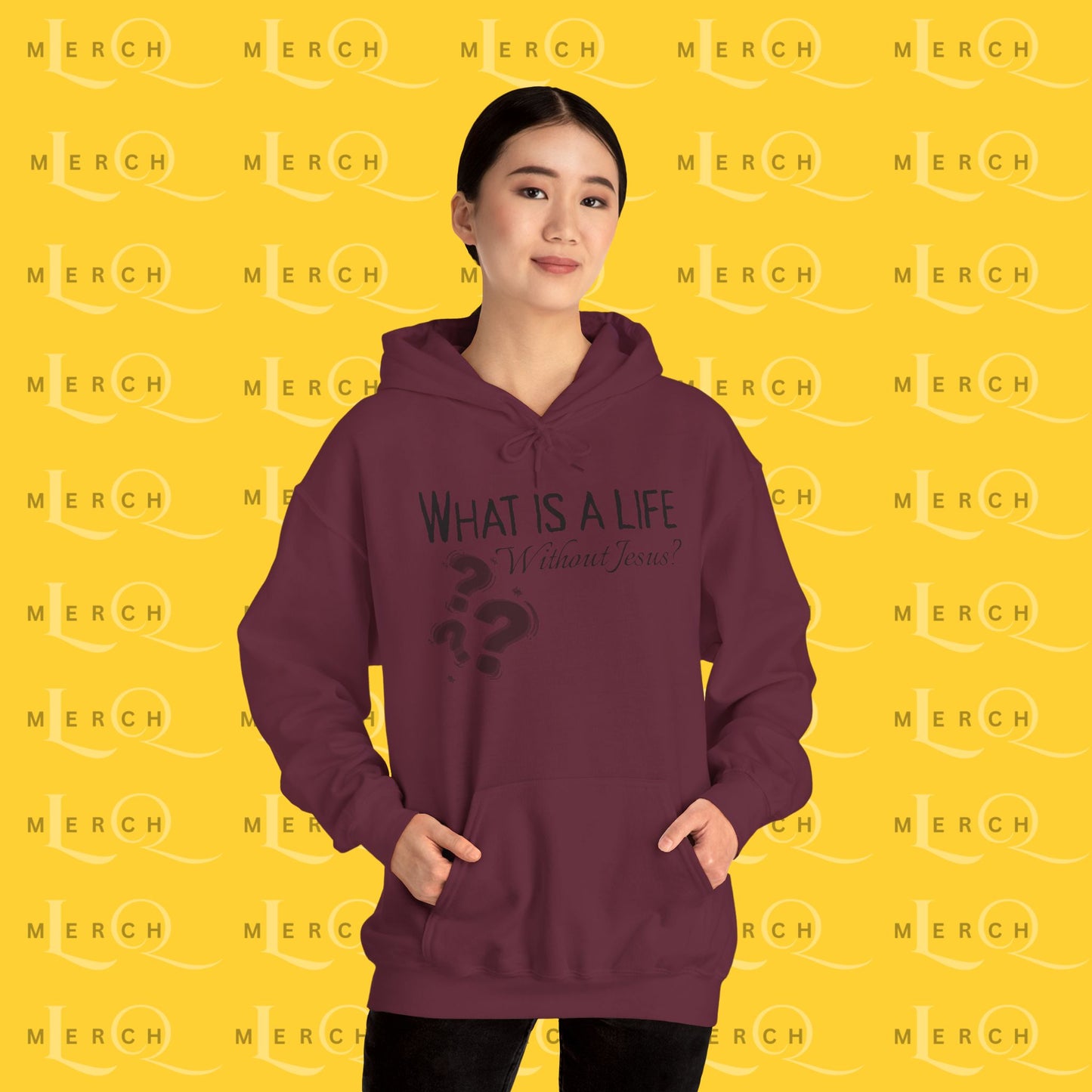 What is a life Without Jesus - Christian Hoodie