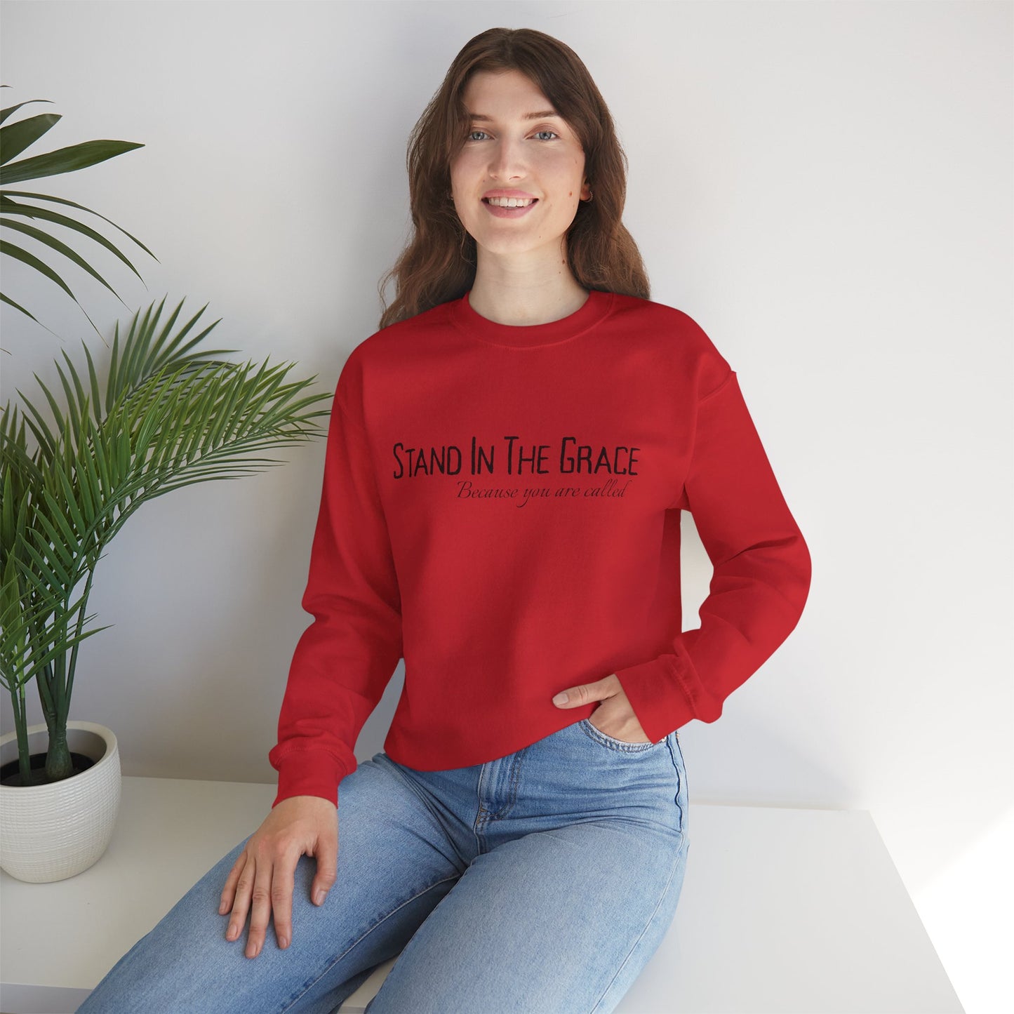 Crewneck Sweatshirt - Stand In The Grace
