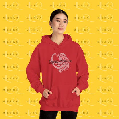God did His Big One - Cozy Hoodie