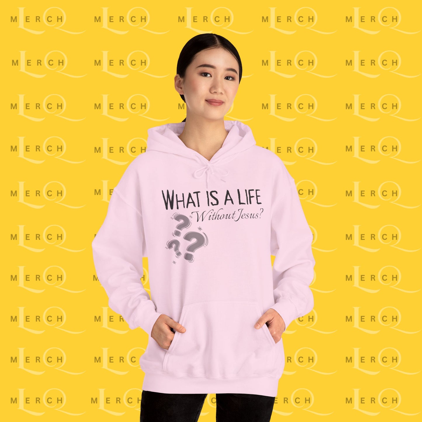 What is a life Without Jesus - Christian Hoodie