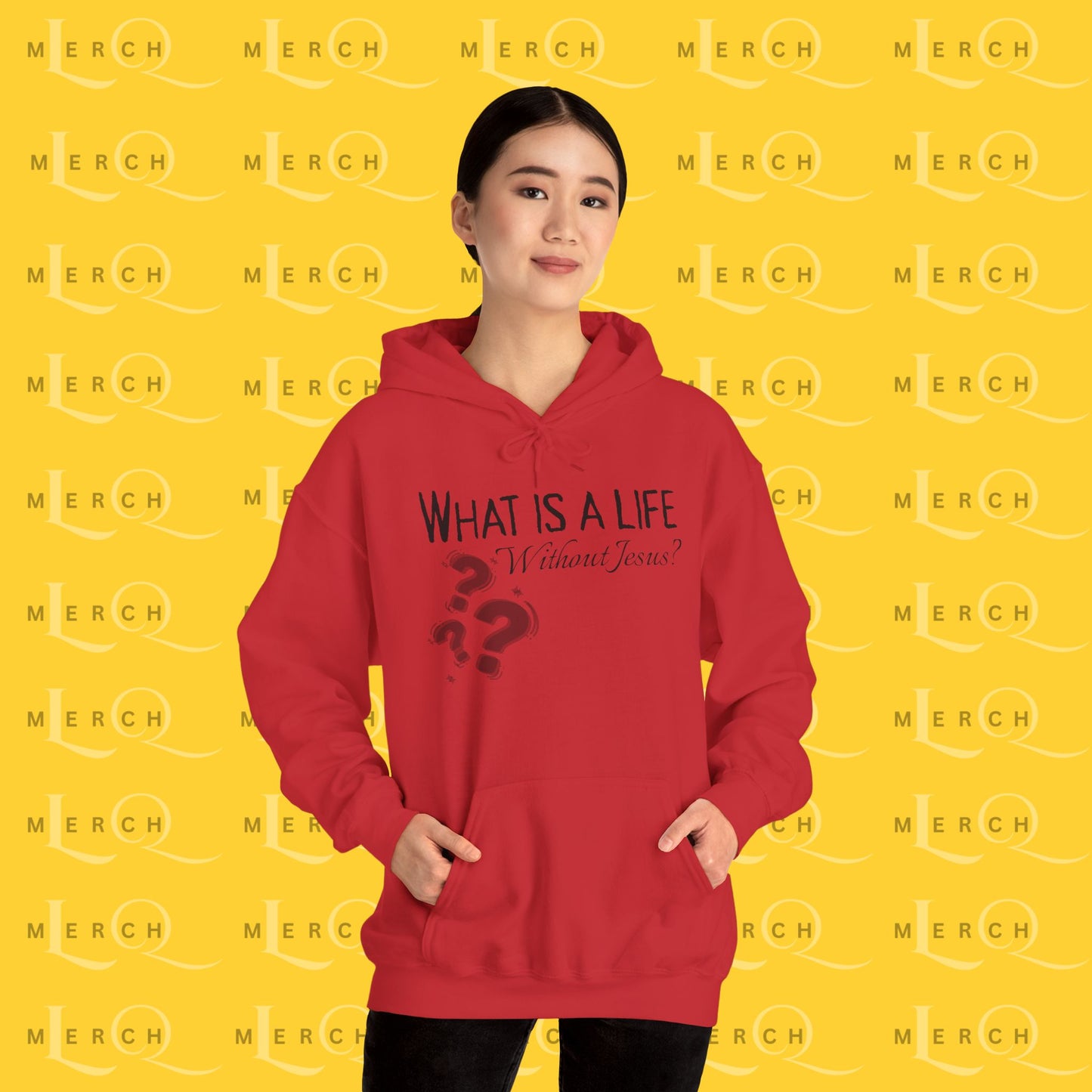 What is a life Without Jesus - Christian Hoodie