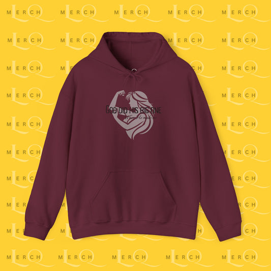 God did His Big One - Cozy Hoodie