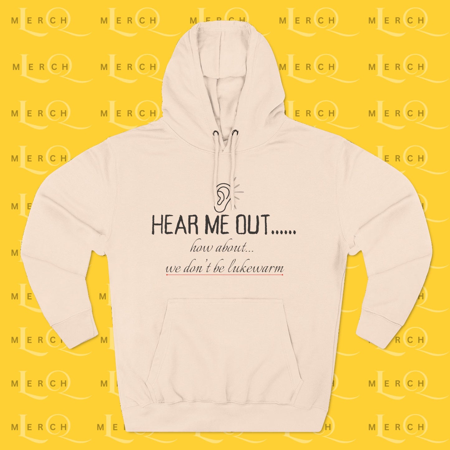Hear Me Out - Unisex Fleece Hoodie