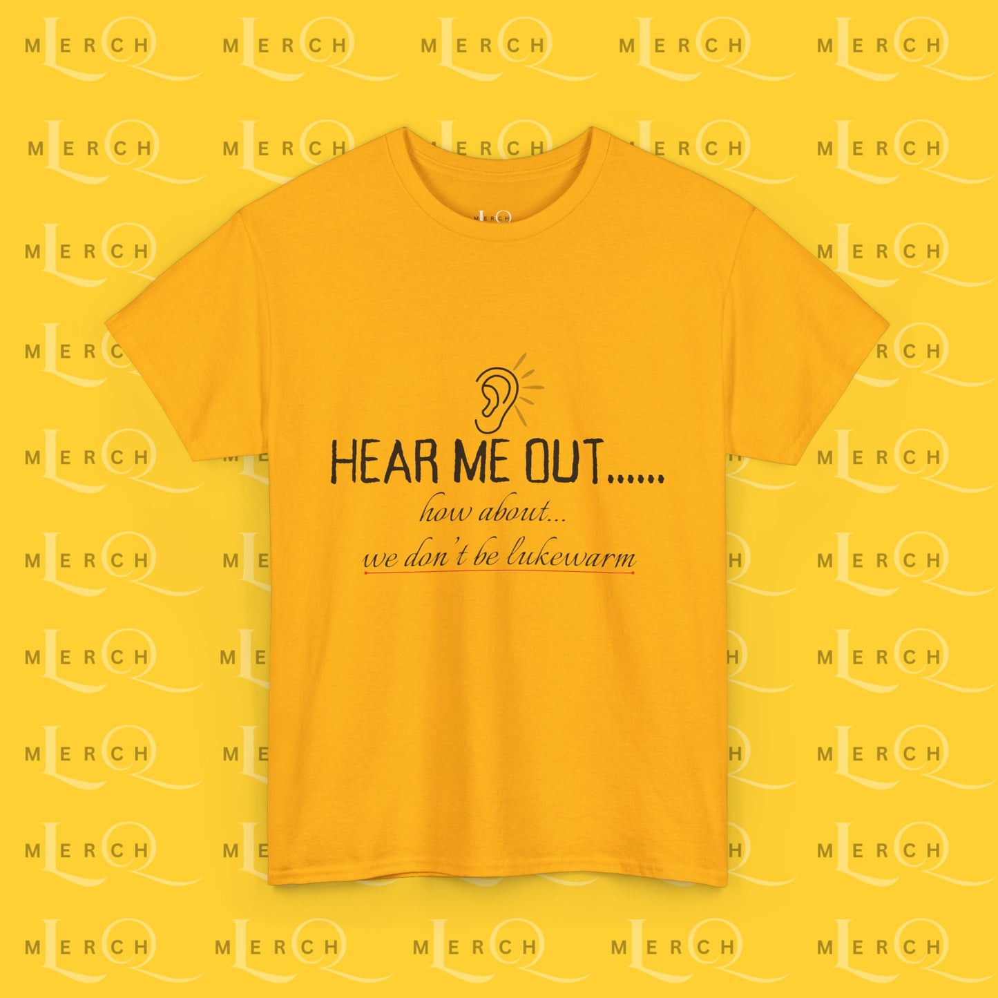 Hear Me Out - Unisex Heavy Cotton T-Shirt
