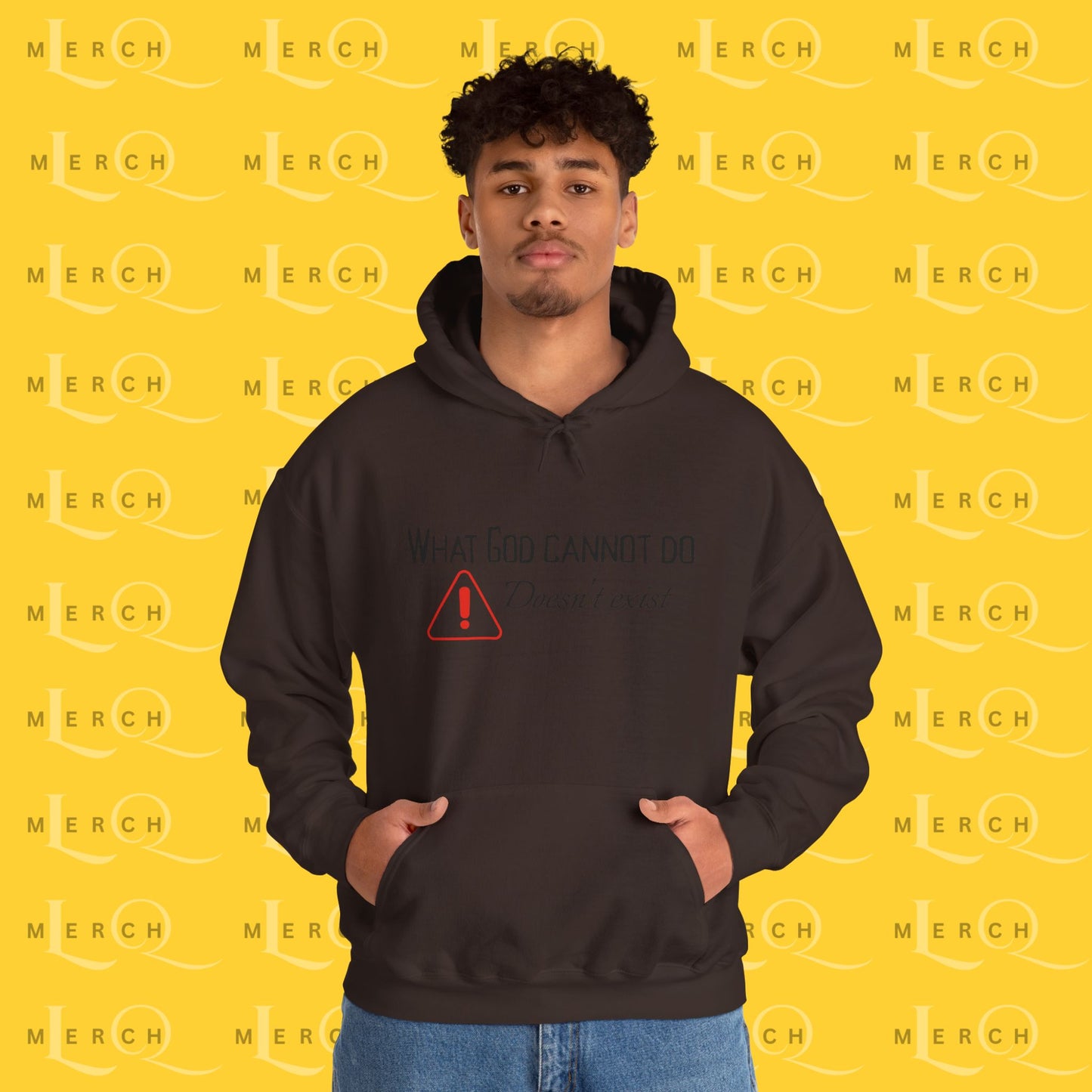 What God Cannot Do Doesn’t Exist - Inspirational Hoodie
