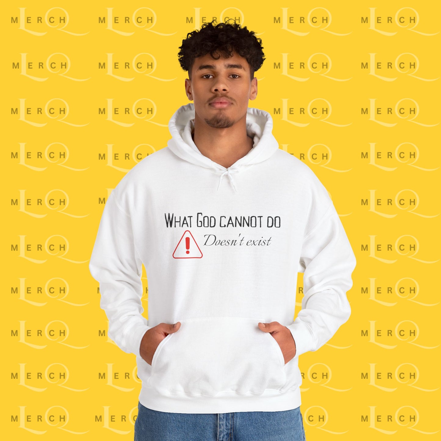 What God Cannot Do Doesn’t Exist - Inspirational Hoodie