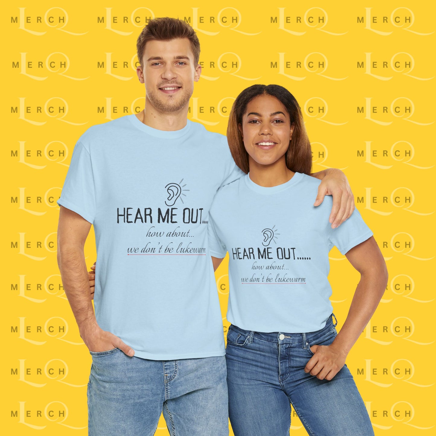 Hear Me Out - Unisex Heavy Cotton T-Shirt