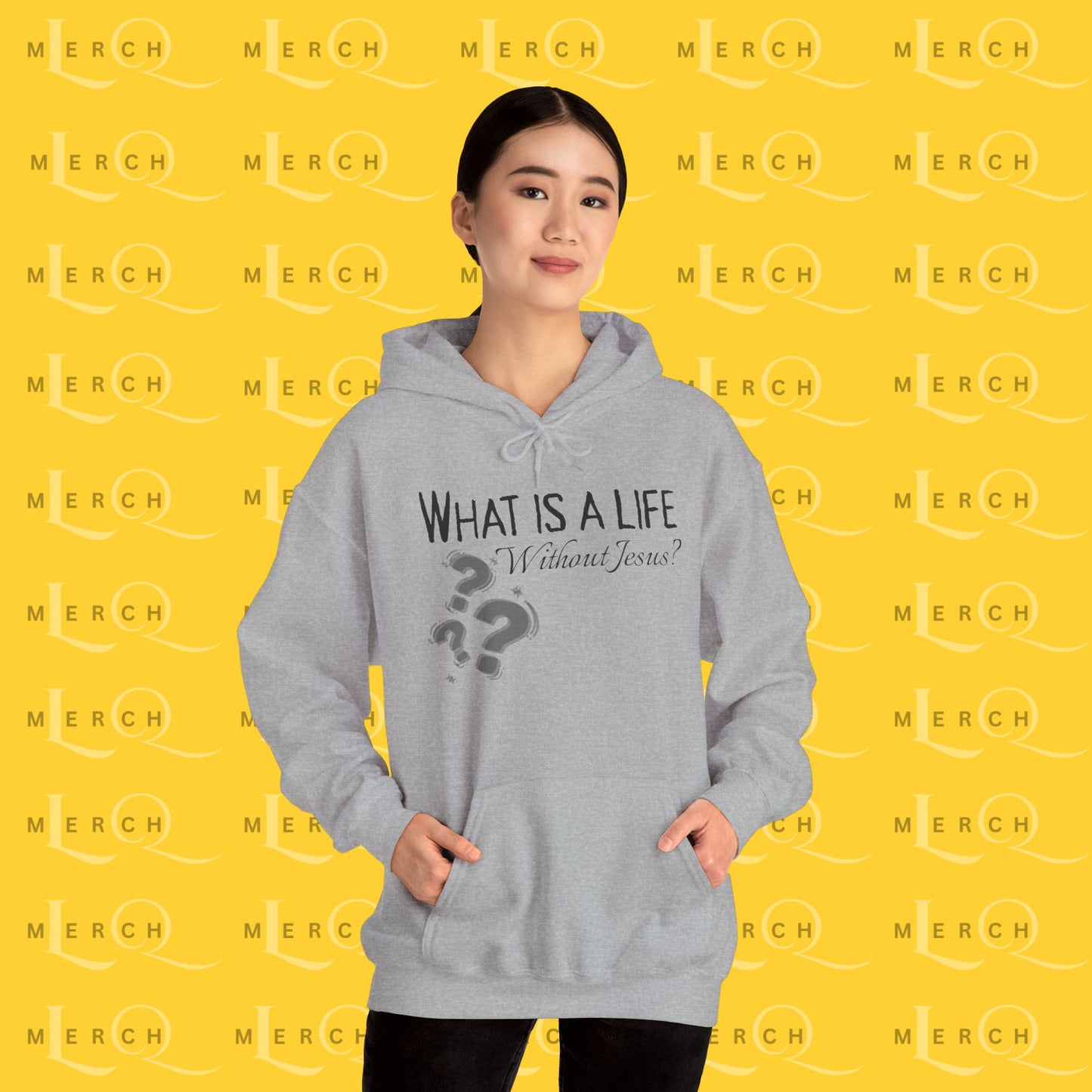 What is a life Without Jesus - Christian Hoodie