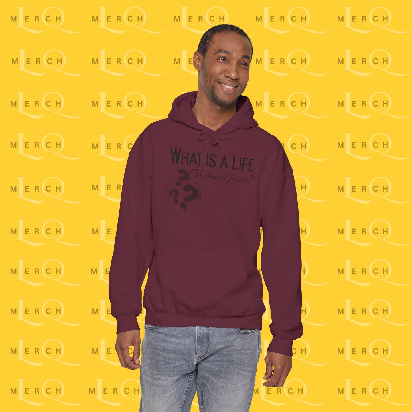 What is a life Without Jesus - Christian Hoodie