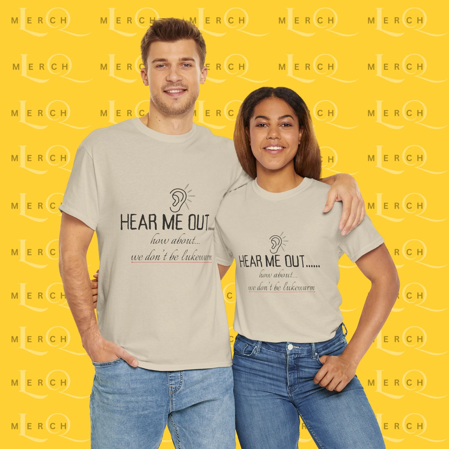 Hear Me Out - Unisex Heavy Cotton T-Shirt