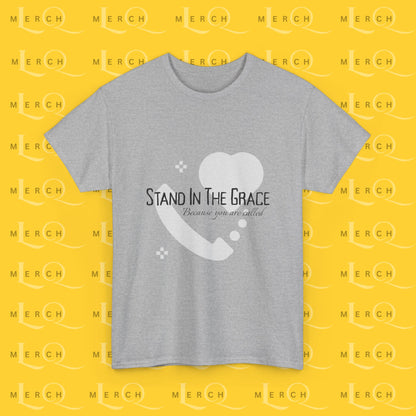 Heavy Cotton Tee - Stand In The Grace