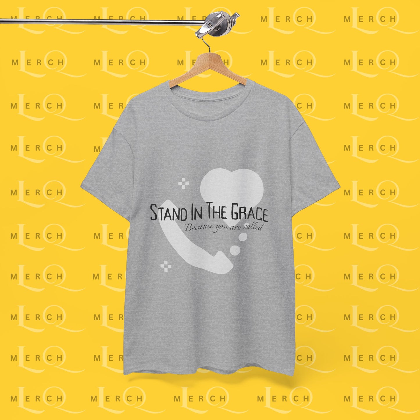 Heavy Cotton Tee - Stand In The Grace