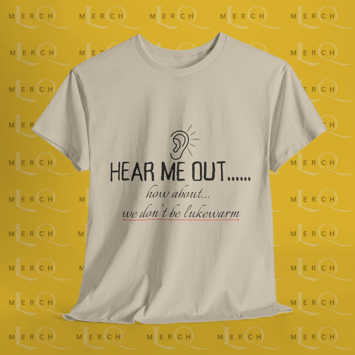 Hear Me Out - Unisex Heavy Cotton T-Shirt